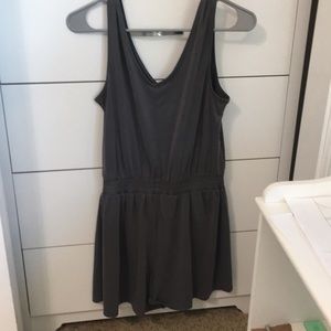 Gray romper